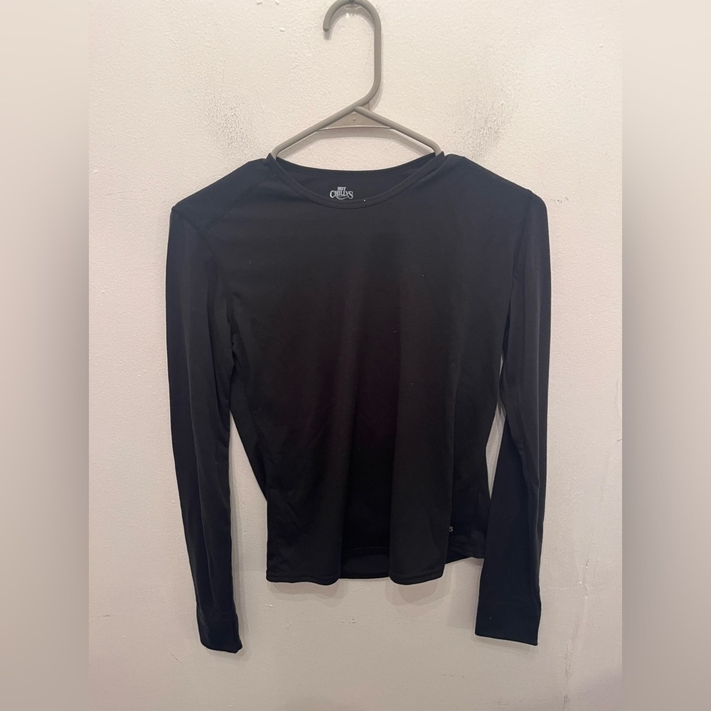 Hot Chilly's Long Sleeve Fleece Base Layer Kids XL